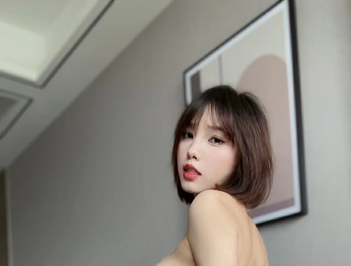 【微-密】铃铛铛-蓝色印花比基尼 [23P-21M]