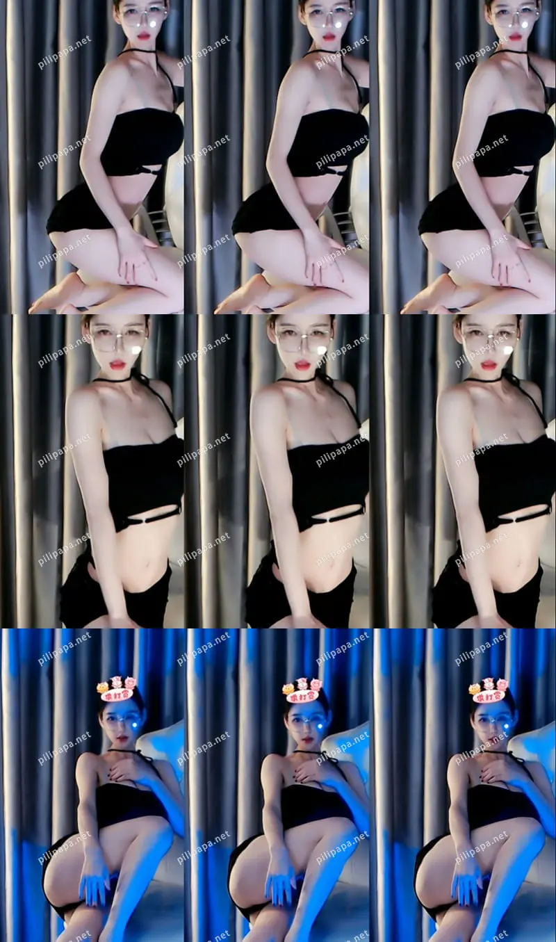 网易CC主播小安扬黑色套装椅子舞高清写真资源合集下载