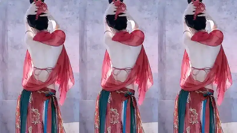 网易CC主播白妖妖敦煌露背舞定制写真高清下载资源合集